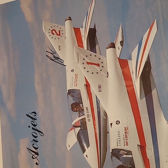 Bede BD-5J The Acrojets Corkey Fornof Bob Bishop Signed Photo - Picture 4 of 7